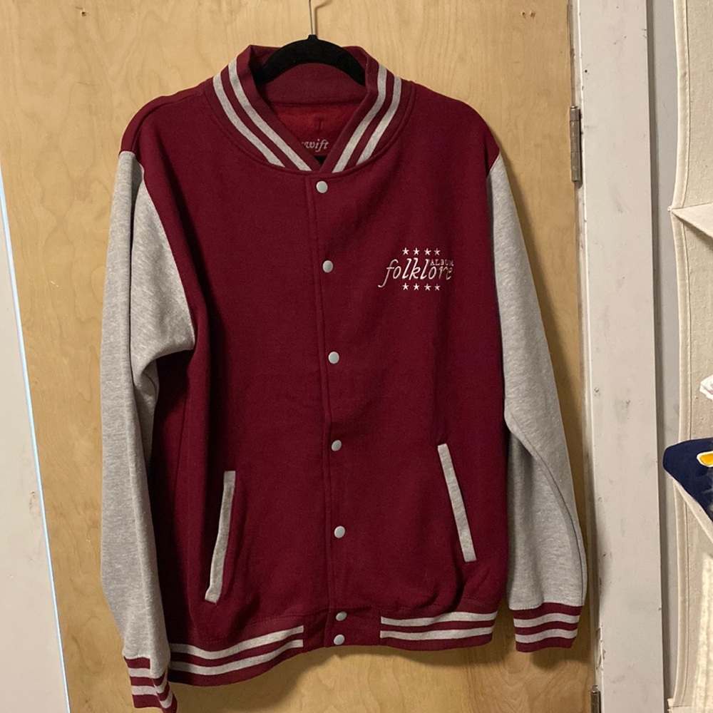 Taylor Swift Folklore Varsity Jacket